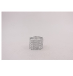 Brazaletes de Aluminio con Acabado Metálico en Oro y Plata, Calibre 94 y 98, Brazaletes Tradicionales de Moda Única - Product Image 4