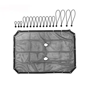 Car Accessories Interior Exterior Parts Soft Top Sunshade Net for Jeep Wrangler TJ JK JL 2 Door & 4 Door