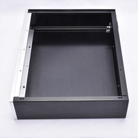 BRZHiFi-Châssis Tout Aluminium 3207 Version Courte DAC Rc Boîtier Amplificateur Aluminium Boîtier Amplificateur de Puissance