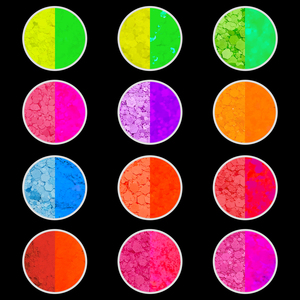 Pengiriman Gratis <span class=keywords><strong>2</strong></span> OZ Shaker Neon Chunky Glitter Sequin Fluorescent untuk Gelas Bola Salju Kerajinan DIY Tumbler - Product Image 2