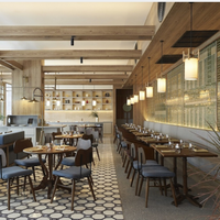 Table et chaises de restaurant directement de l'usine, canapé commercial, banquette, sièges de café, chaise d'hôtel et ensemble de meubles de salle à manger