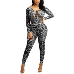 ชุดเซ็ต 2 ชิ้นสำหรับผู้หญิง รุ่นคัสตอม 2026 บอดี้สูทตาข่ายรัดรูปแขนยาว กางเกงขายาวยืดหยุ่น ชุดเซ็กซี่สำหรับใส่ไปเที่ยวคลับ ฤดูใบไม้ผลิ ฤดูร้อน เนื้อผ้าถักระบายอากาศได้ดี - Product Image 2