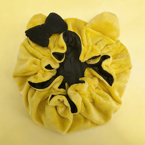 Nouveauté 2026 <span class=keywords><strong>Bonnet</strong></span> <span class=keywords><strong>en</strong></span> satin double couche réglable Doux couleur unie Doublure <span class=keywords><strong>en</strong></span> <span class=keywords><strong>soie</strong></span> Chapeaux <span class=keywords><strong>de</strong></span> <span class=keywords><strong>nuit</strong></span> Bonnets pour femmes et enfants - Product Image 4