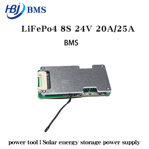 HBJ Paquete de Batería de Iones de Litio de Alta Calidad 8s <span class=keywords><strong>Bms</strong></span> 24V 20a <span class=keywords><strong>25a</strong></span> para Luz de Calle Solar Ups, Pequeño Almacenamiento de Energía al Aire Libre - Product Image 2