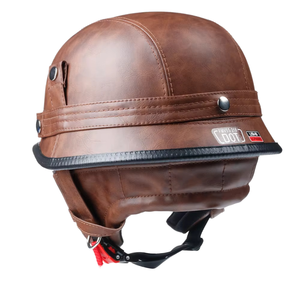 <span class=keywords><strong>Retro</strong></span> Nửa Mặt Đua Xe Máy Mũ Bảo Hiểm Bảo Vệ ABS Chất Liệu Động Cơ Xe Đạp Mũ Bảo Hiểm Cho Xe Đạp Cưỡi - Product Image 1