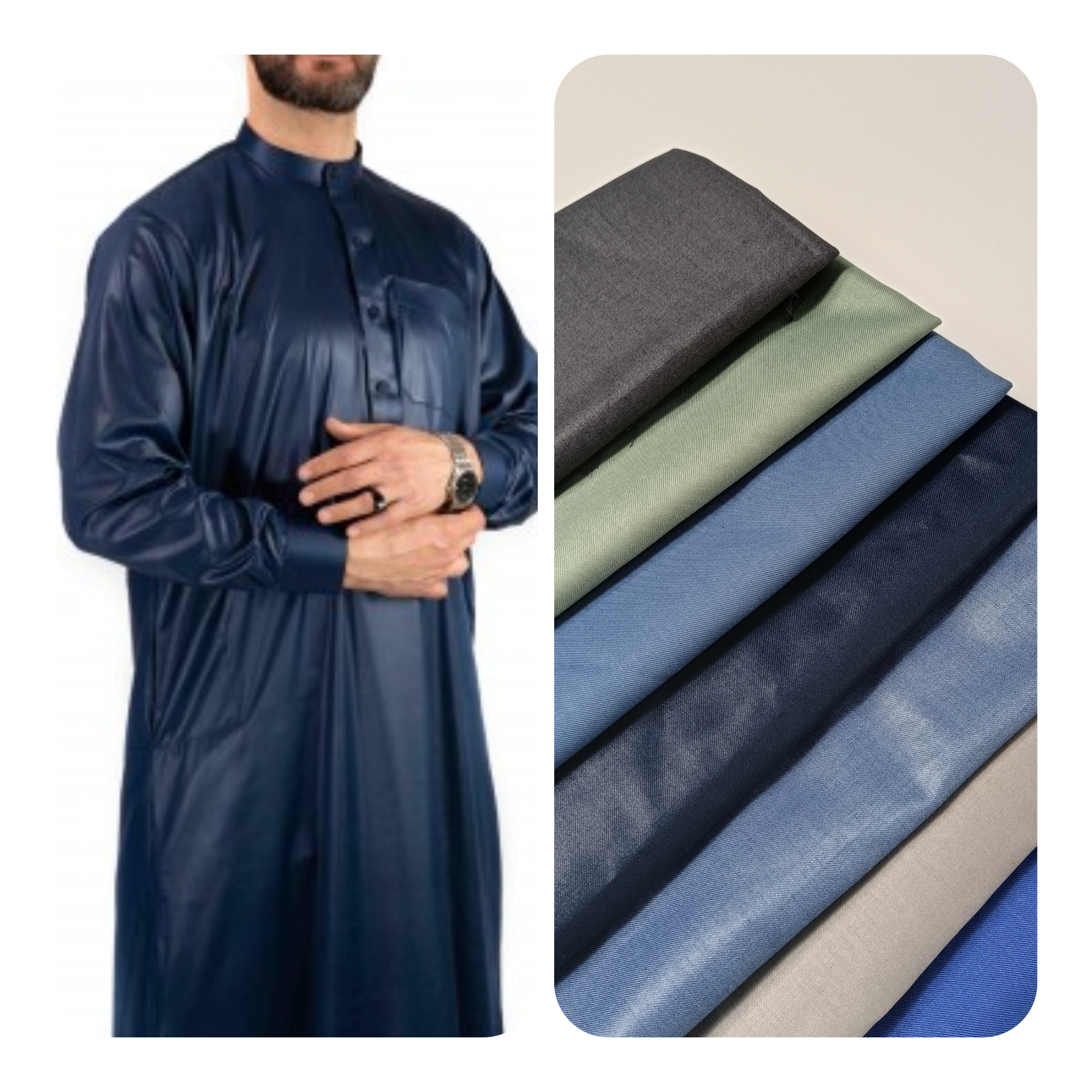 Jubba China Stof Wit Thobe Stof Al Haramain Qatar Thobe Textiel Voor Thobe Stof