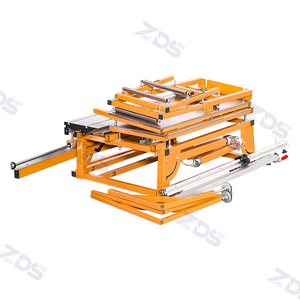 Máy cưa gỗ di động chuyên nghiệp Trung Quốc, bàn trượt, dùng cho đồ gỗ - Product Image 4