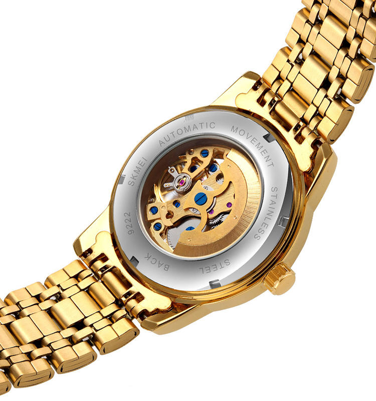 Custom Luxury Men Watches Skmei 9222 Mechanical Watch