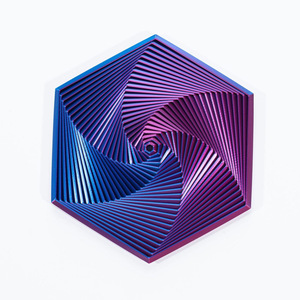 Juguete Hexagonal Fractal Impreso en 3D Personalizado, Juguete Espiral Hexagonal Visual para Dedos, Cubo Infinito, Juguetes Sensoriales Giratorios de Escritorio - Product Image 2