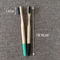 Brosse à dents en bambou biodégradable, naturelle et biologique, à poils super doux, personnalisable, vente en gros