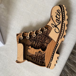Fabrication sur mesure d'engrenages de <span class=keywords><strong>vélo</strong></span>, d'étiquettes pour chaussures de randonnée, de cadeaux en bois et en acrylique pour la décoration de réfrigérateur - Product Image 6