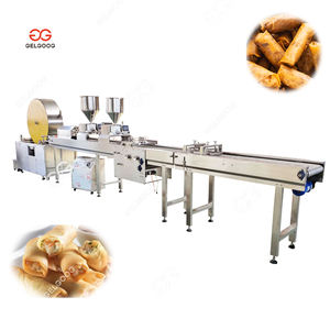 <span class=keywords><strong>Mini</strong></span> rouleau de printemps congelé de haute qualité pliant faisant la machine fabricant de rouleau de printemps automatique - Product Image 1