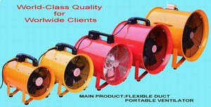 Ventilateur centrifuge portable industriel Souffleur de sous-sol Résistant aux hautes températures Étanche à l'humidité Ventilateur de ventilation Ventilateur de refroidissement - Product Image 6