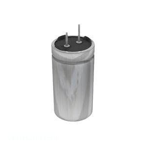 Distribuidor Autorizado VPR132U025L1L Condensador de Aluminio de 1300 uF con Orificio Pasante, 1300UF 25V, Tipo TH Radial - Product Image 1