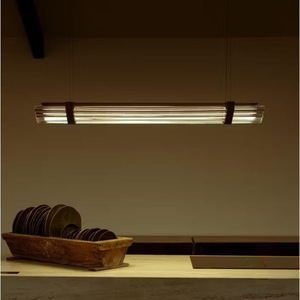 Lámpara Colgante Seagull de 120 cm, Bronce, Fuente de Luz LED, Control por Interruptor, Forma Alargada - Product Image 1