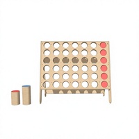 Jeux de puzzle géants Connect4 TSKJ, design unique, sain et écologique, sans besoin d'électricité, interaction parent-enfant