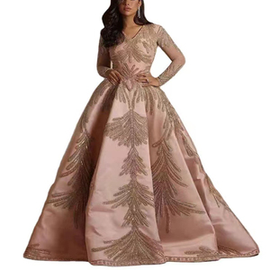 Guangzhou abbigliamento formale elegante Los Angeles turco Vestido De Noche abiti da sera - Product Image 4