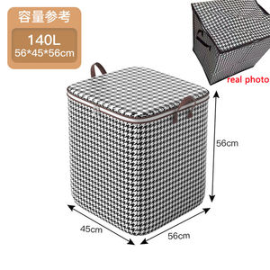 <span class=keywords><strong>Couette</strong></span> moderne <span class=keywords><strong>couette</strong></span> et jouet boîte <span class=keywords><strong>de</strong></span> <span class=keywords><strong>rangement</strong></span> <span class=keywords><strong>pour</strong></span> vêtements garde-robe anti-poussière organisateur <span class=keywords><strong>de</strong></span> literie 50x40x50CM sac mobile avec fermeture éclair - Product Image 5