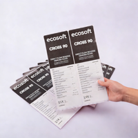 Étiquettes personnalisées en PVC pour produits électroniques grand public, autocollants en vinyle doré, impression adhésive, imperméables, holographiques