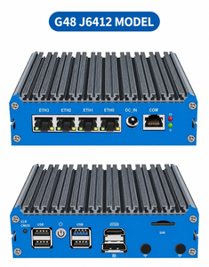 มินิพีซี BKHD G48 J6412 N5105 ไร้พัดลม 4 Intel I226 2 พอร์ต 5GbE LAN ไฟร์วอลล์ อุปกรณ์ VPN เราเตอร์ - Product Image 6