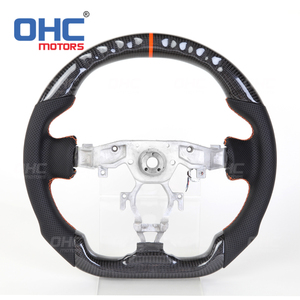 Volante LED de fibra de carbono para <span class=keywords><strong>Infiniti</strong></span> Fx35 Fx37 Fx30 <span class=keywords><strong>Fx30d</strong></span> Fx50 Qx70 Nissan Juke Escape 2010 a 2017 <span class=keywords><strong>Infiniti</strong></span> - Product Image 5