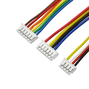 Arnés de Cables de Producción Personalizada, Conectores JST SH GH ZH PH EH XH VH de 1.0, 1.25, 1.5, 2.0, 2.5 mm de Paso, 2/3/4/5/6/7/8/10 Conectores, Cableado - Product Image 1