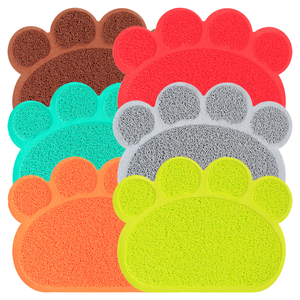 Waterproof Eco-friendly Square Plastic Dog Lick <b>Mats</b> with Suction Cups Hand Wash Easy to Clean Slow Feeder for Pups & Owners - Product Image 1