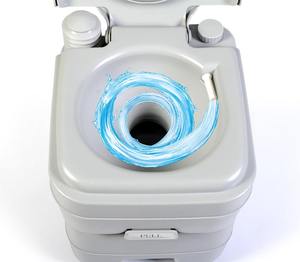 Toilette portable de camping, durable, étanche, jetable, facile à utiliser, toilette pour camping-car avec réservoirs amovibles - Product Image 6