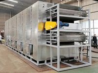 Machine de séchage à air chaud convoyeur à bande séchoir ceinture en maille four électrique multicouche