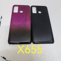 Pour Tecno Spark 7 Plus KF7 – Pièces de rechange pour téléphone : Coque inférieure en TPU avec design en barre pour batterie, modèle X655