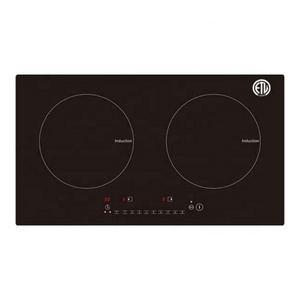Table de cuisson à induction électrique horizontale à 2 brûleurs 3600W avec certification ETL - Product Image 4