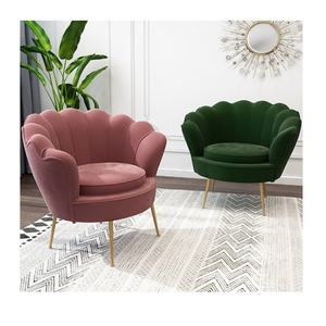 Đồ nội thất phòng khách hiện đại Thiết kế ghế bọc nhung cho nhà hàng Ghế Nhà Hàng sang trọng màu tím - Product Image 4