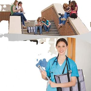 BSCI factory Organizing Utility Tote <b>Bag</b> with Multiple Exterior Interior Pockets for <b>Working</b> Women <b>Nurses</b> Teachers and Soccer - Product Image 4