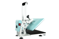 Presse à chaud portable A4 23x30cm pour t-shirts-compacte et économique avec plateau coulissant