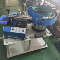 Machine de découpe automatique à filaments radiaux pour condensateurs, diodes, fusibles et composants électroniques
