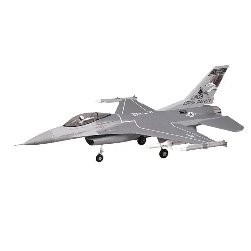 EDF Jet Model Plane 70mm F16 Falcon V2 Ducted Fan Aircraft Avion PNP 6S con Retracts EPO Reflex Gyro RC Airplane