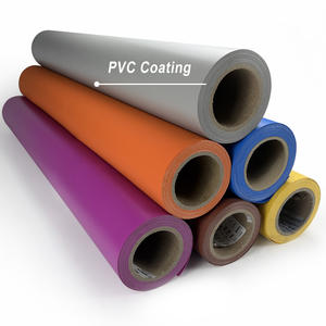 Lona de Polivinilo de 610 g/m², Rollo de Lona de PVC de 500 Denier, <span class=keywords><strong>Tela</strong></span> Recubierta, Lámina de PVC Laminado, Lona de Vinilo de 18*17 - Product Image 5