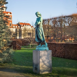 Escultura de Bronce Fundido a la Cera Perdida, Figura Humana para Jardín y <span class=keywords><strong>Plaza</strong></span>, Estatua de Bronce para Decoración de Paisajes Municipales, Villas y Parques - Product Image 5