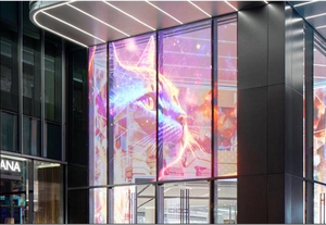 Pantalla LED holográfica transparente moderna para vestíbulo - Product Image 5