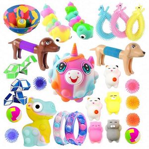 JYTZ0111 Servicio al Cliente 0083 Nuevo Set de Juguetes Sensoriales Antiestrés Push Pop Bubble Fidget Pack Juguetes Fidget Sonic Planet para Niños - Product Image 1
