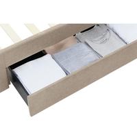 Lit rembourré alliant luxe haut de gamme, confort et style moderne en tissu, excellente qualité, meilleure vente