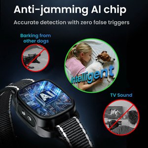Smart Dog <b>Bark</b> <b>Control</b> Collar With Color Screen Vibration Mode Waterproof For Dogs - Product Image 2