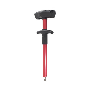 Removedor de anzuelos tipo T, herramienta portátil de aleación de aluminio para desenganchar aparejos de pesca marina, equipo de pesca, rojo, azul, dorado, negro, plateado - Product Image 3
