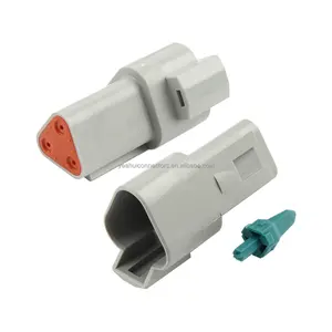 Female Connector Waterproof Automatic Connector DT04-3P DEUTSCH DT 3 Pin Male Automotive Auto Connector Male Plug Wiring Harness