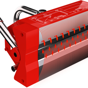 Imán de Elevación de Tubos de Acero Redondos de 3 Toneladas de Alta Resistencia, Nuevo, Elevador Magnético Permanente para Grúa, Garantía de 3 Años, Mango Ergonómico - Product Image 5
