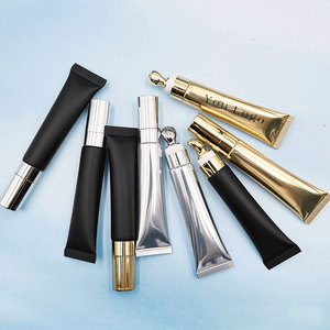 Tubo exprimidor dorado y plateado con logotipo privado al por mayor, relleno labial rico, voluminizador labial extremo, logotipo personalizado, plumper labial - Product Image 5