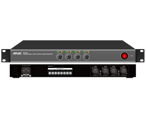 Amplificateur de puissance 4 canaux ROVAPA DA4200 1U pour montage en rack, 4x200W avec <span class=keywords><strong>facteur</strong></span> de damping élevé de 900 pour système audio multi-zones - Product Image 2