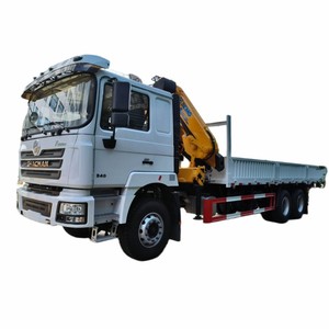 Camion grue articulée Shacman de haute qualité, 10 tonnes, 6x4, 20 tonnes, avec grue à flèche articulée hydraulique, à vendre - Product Image 3
