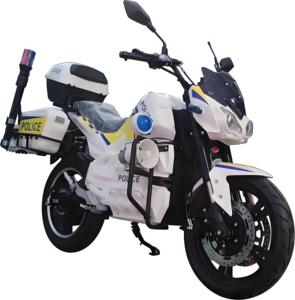 高品質72V 3000Wパトロール電気ミニ車ラウドスピーカーライト収納ボックス大人に乗るための警察のバイクブランドの新しい状態 - Product Image 1