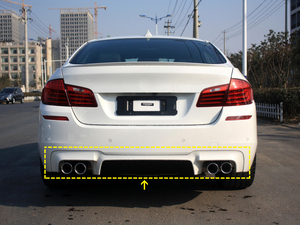 Spoiler Splitter per paraurti posteriore in fibra di carbonio per <span class=keywords><strong>BMW</strong></span> <span class=keywords><strong>serie</strong></span> 5 F10 M5 - Product Image 6